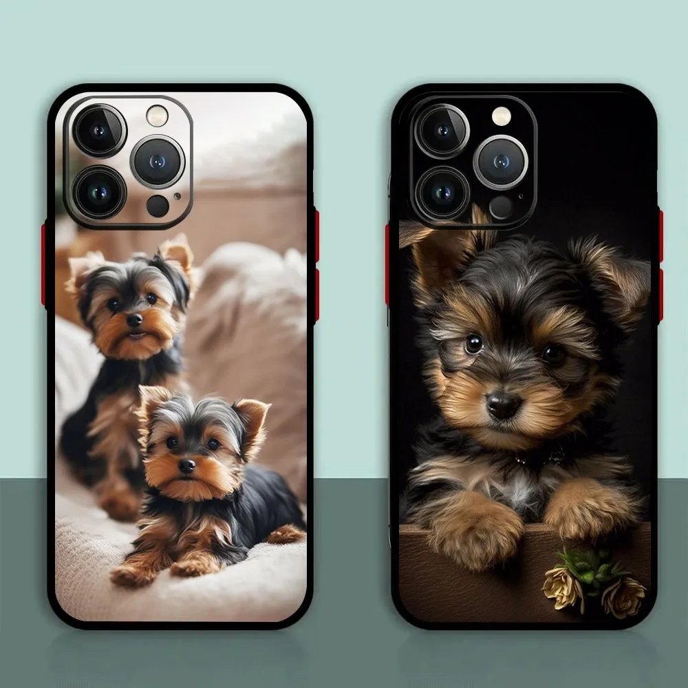 Charming Yorkshire Terrier Dog Phone Case - Sleek Protective Shell