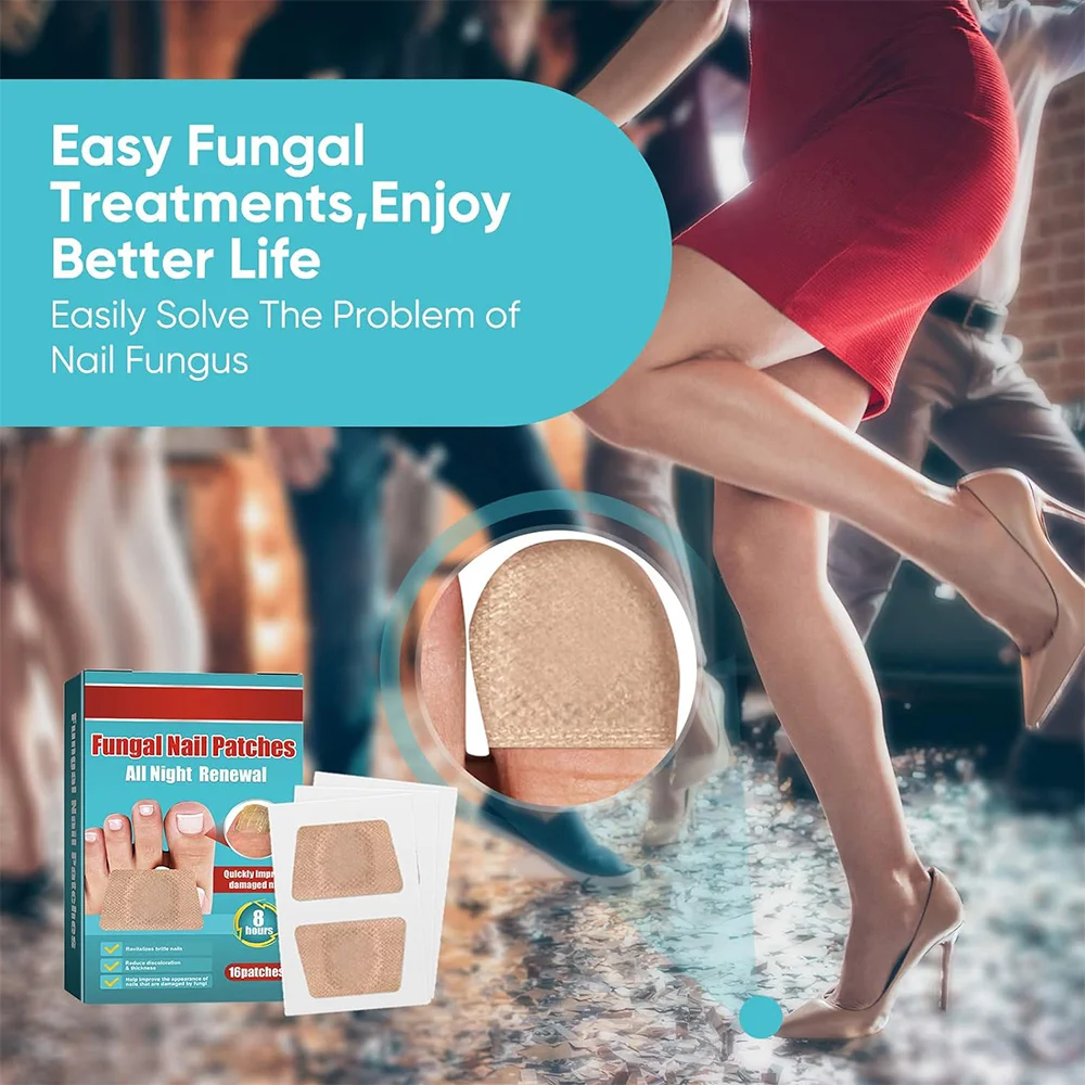 Nail Treatment Patch Anti Fungal Nail Correction Stickers Ingrown Toenail Care Paronychia Anti Infection Repair Patches foot care patches nail problem solving toenail fungus patch nail repair