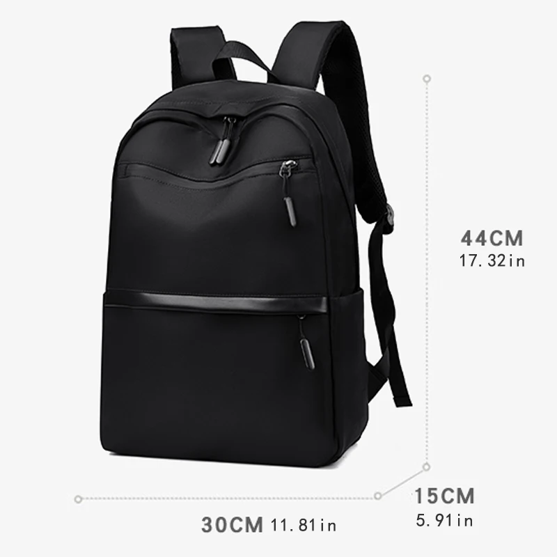 Travel Notebook Backpack, 15 inch business flight approved carrying backpack with luggage cover, durable backpack, men's backpac