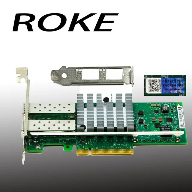 Intel-デュアルポートイーサネットサーバーアダプター,純正の