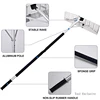 Aluminum Extension Pole Lightweight Roof Snow Shovel Rake 20 Ft High Reach Outdoor Snow Removal Tools Snow Shovel Scraper Rake 5