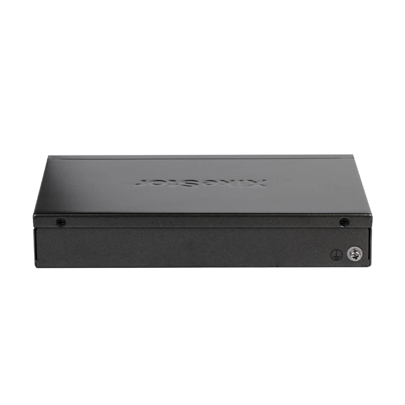 XikeStor 8포트 10G RJ45 L3 팬 지원으로 관리 1G/2.5G/10G DHCP/VLAN/포트 집계/라우팅 기능