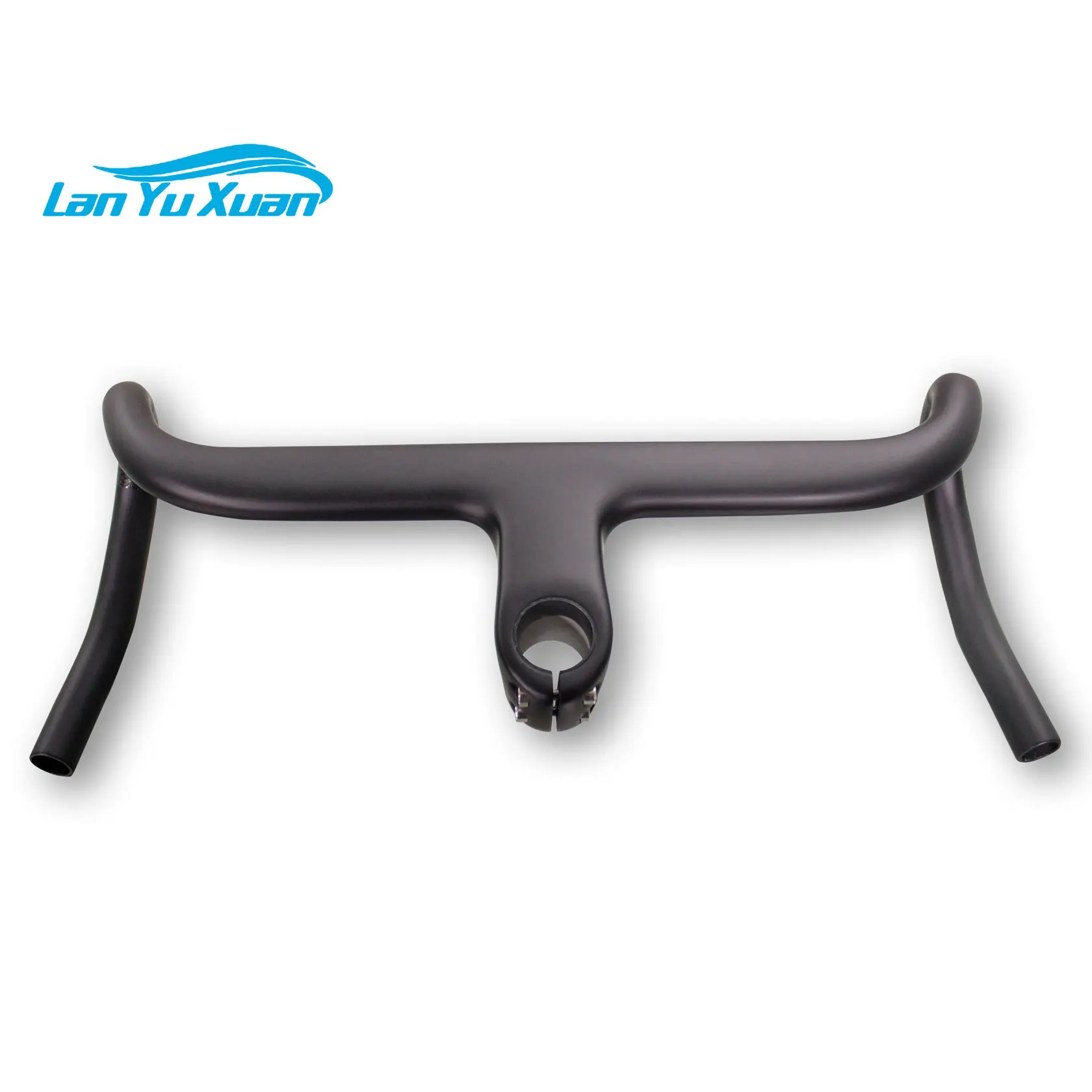 2023 Factory price carbon T800 HMF integrated handlebar designed for gavel bike with internal cable route bicycle parts