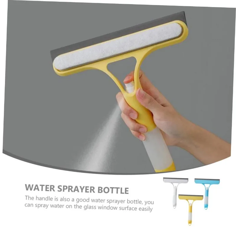 مكشطة سيارة جديدة جيدة 3 في 1 لتنظيف النوافذ - فرشاة زجاجية متعددة الوظائف ممسحة سيليكون أدوات تنظيف منزلية 1/3 قطعة