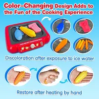 Color Changing Kids Food Fryer Pretend Play Toys for kids 3 - Gourmet Cooking Box toys, gift for boys and girls - Image 5
