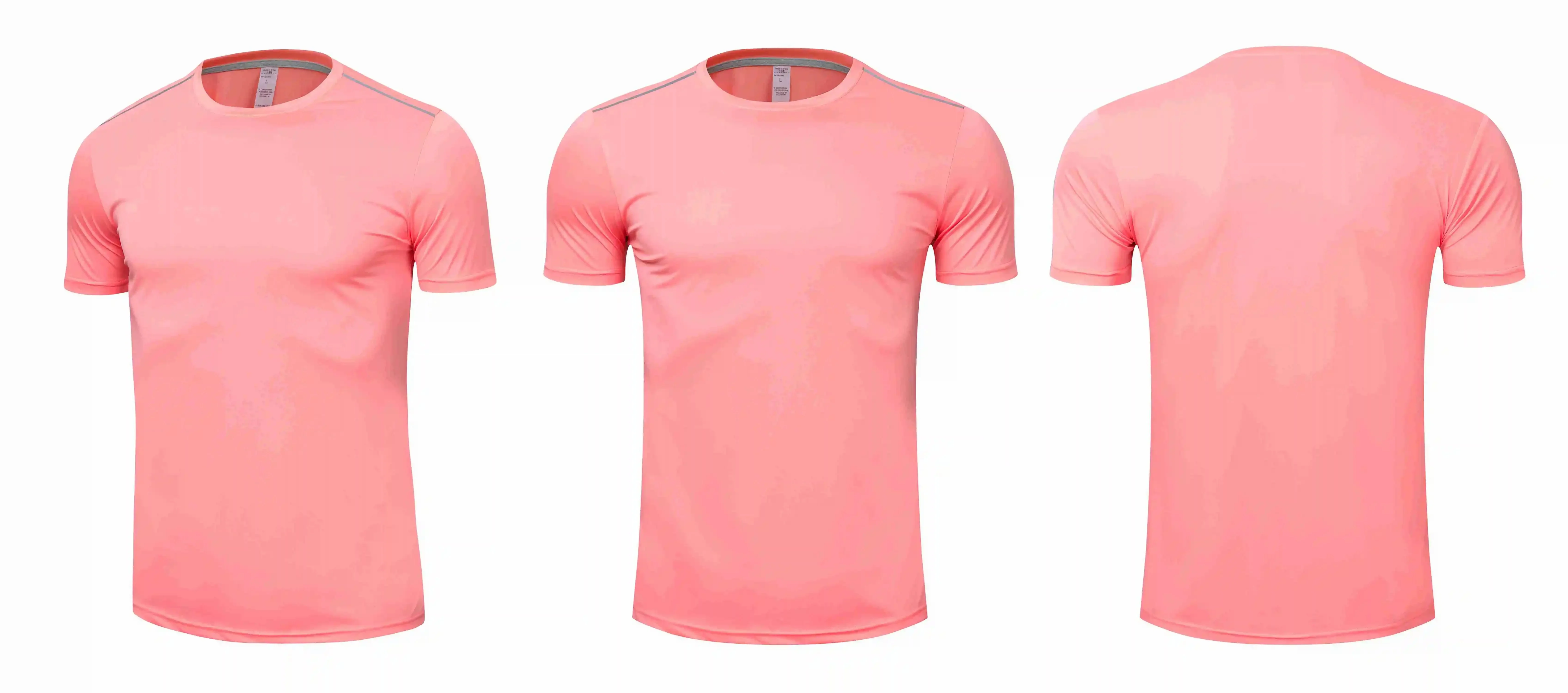 Men Women Quick Dry Short Sleeve Sport T Shirt Gym Jerseys Fitness Shirt Trainer Running T-Shirt Teenager Breathable Sportswears