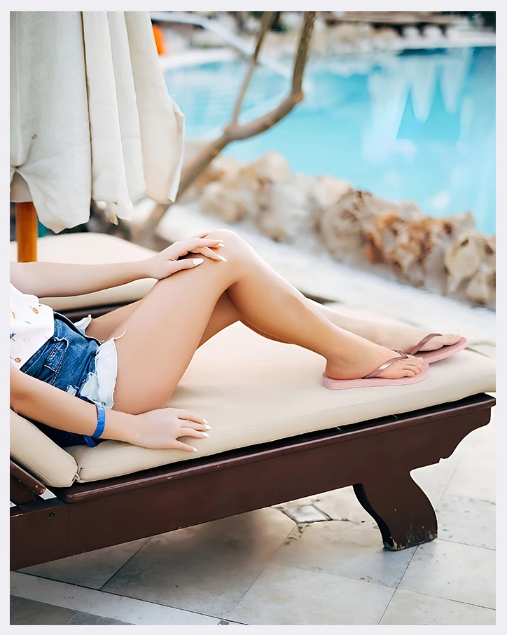 Shevalues ​​rutschfeste Flip-Flops für Damen, Gummi-Duschschuhe, Sommer-Slim-Basic-Flip-Flops, langlebige, leichte Damen-Strandslipper – Detail 12