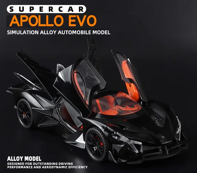 1/24 Apollo Project EVO Super Car Diecast Alloy Vehicle