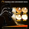 UVA+UVB Pet Reptile Lamp Clip-On Bulb Lamps Ceramic Stand E27 Reptiles Turtle Lizard Calcium Supplement Lamps Accessories EU/US 4