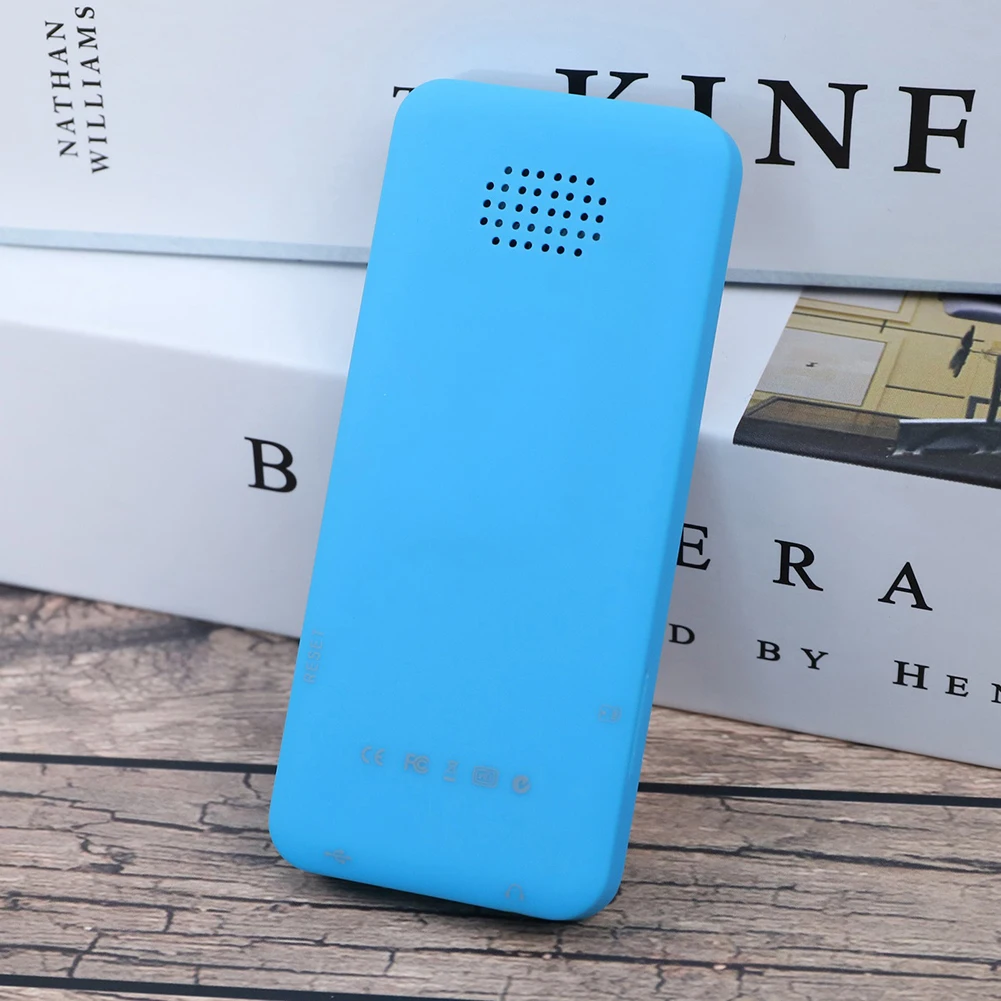 1.8 Inch Color Screen MP3 MP4 Music Player Bluetooth-compatible 5.0 Recorder FM Radio Suppprt TF Card Mini Walkman for Windows 8