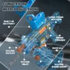 2024 Summer Automatic Electric UMP45 Submachine Water Gun Fights Toy Water Outdoor Beach Swimming Pool Toys Adult Kids 5