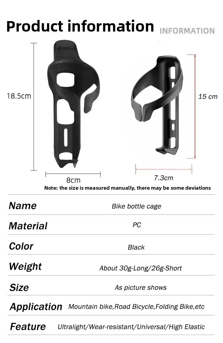 Ultraleichter Aero Propel Raod Fahrrad-Flaschenhalter mit Airtag-Installation für Huawei/Apple Ultraleichter MTB-Flaschenhalter – Detail 3
