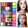 Face Body Painting Make Up Face Color Eye Shadow Easy To Clean Makeup Body Paint Festival Halloween Makeup Body Paint  Wholesale 1