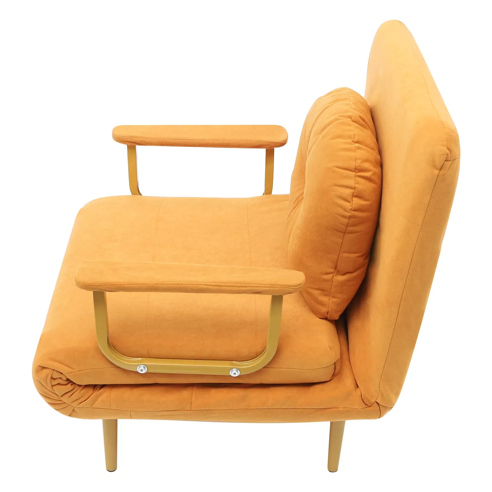 3 IN 1 Convertible Sofa Bed Folding with Pillow & 5-Position Adjustable Backrest 2
