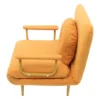 3 IN 1 Convertible Sofa Bed Folding with Pillow & 5-Position Adjustable Backrest 2