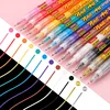 12 Color Nail Art Pen Quick Dry Waterproof Painting Graffiti Acrylic Pen DIY Design Abstract Line Nail Art Beauty Tool Supplies 3