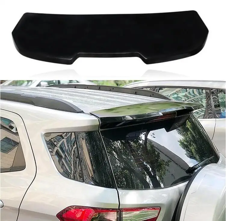 

ABS PAINT CARBON FIBER REAR WING TRUNK LIP TAIL SPOILER FOR Ford Ecosport 2013 2014 2015 2016 2017 2018 2019