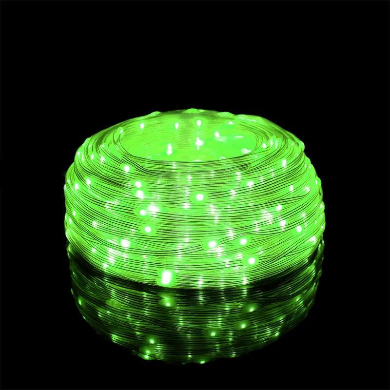thumbnail image 1 of Guirnalda de luces navideñas para exteriores, 100/150 m, resistente al agua IP67, para decoración de Año Nuevo 2025, 1 of 5