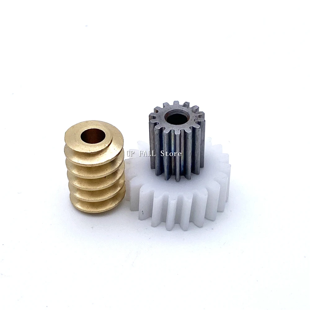 1M Turbine Worm Gear Copper Plastic SET 5MM FOR 775 Motor DIY