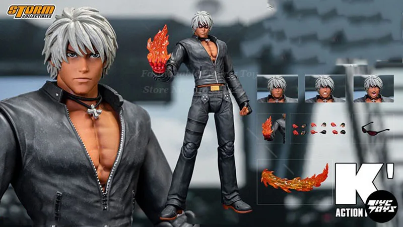 Storm CollectiblesキングオブファイターズKOF K dash Storm Toys 1/12 Scale Collectible Figure K' K DASH The