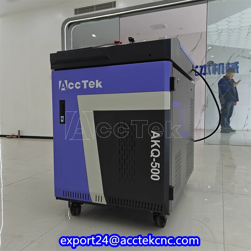 Newly Designed Laser Cleaning Machine 500W 1000W 2000W Powerful Pulse Laser Cleaning Machine for Rust and Paint Removal