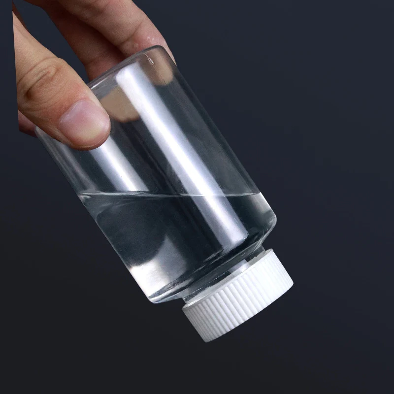 Plastic PET Empty Bottles Medicine Pill Vial Container 10Pcs 15/20/30/50/80/100ml
