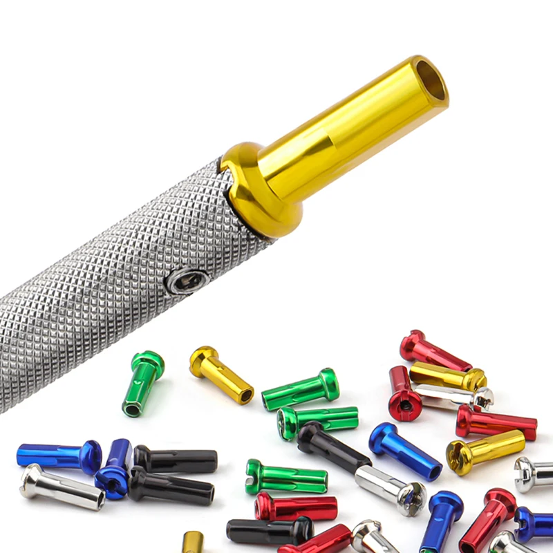 Spoke Nipple Wrench Stainless Steel Spoke Nipple Removal Insertion Tool MTB Road Bike Wheel Key bicycle parts bike spokes nipples