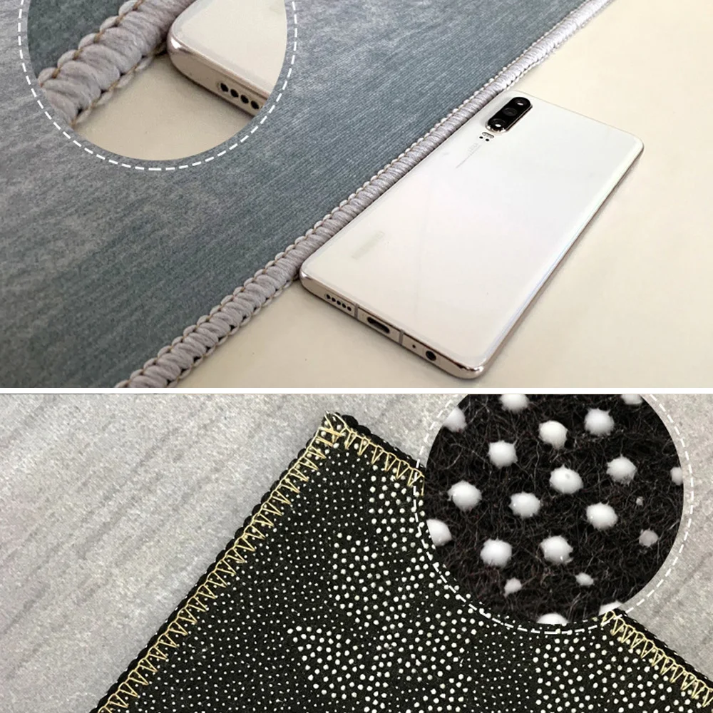 Loop Pile Carpet for Kid Bedroom Bedside Mat Modern Minimalist Home Decoration Living Room Coffee Table Floor Mat Printed Carpet