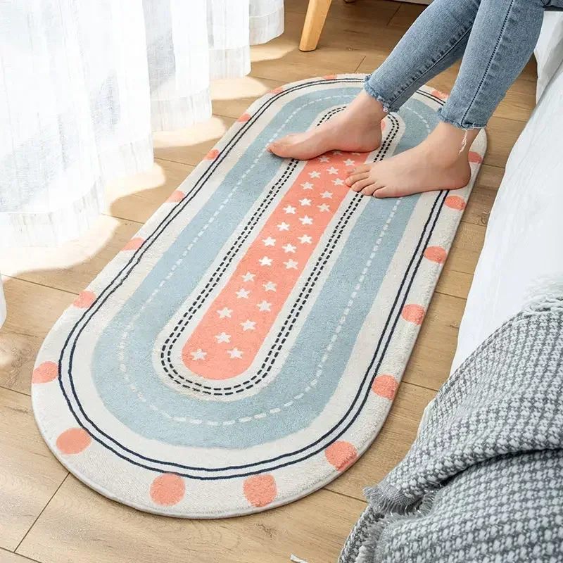 

New non-slip mat for door bathroom living room door carpet 2024 yellow