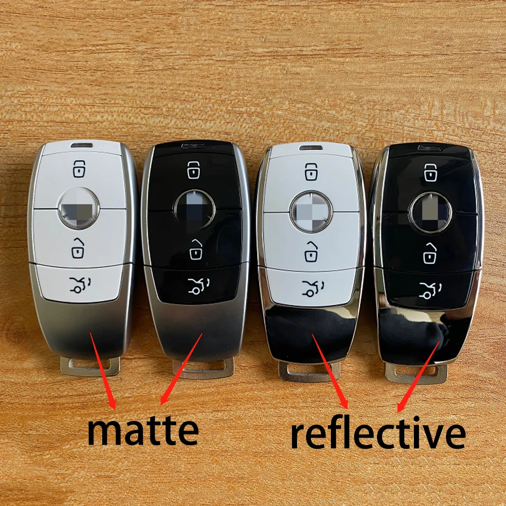 Black and White Car Key Case Car Key Housing for Mercedes Benz E Class