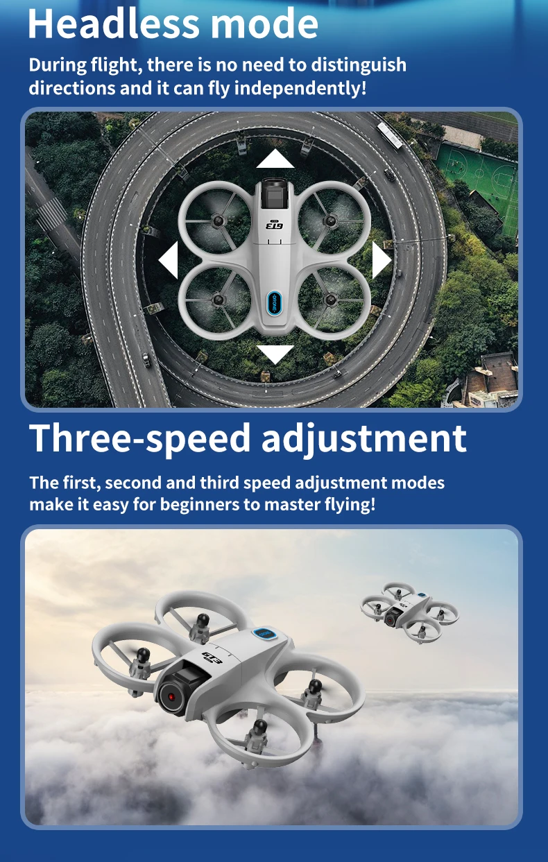 2025 GT3 RC Drone 8K 5G Professional HD Aerial Photography Obstacle Avoidance Remote Control Aircraft Dual Camera Quadcopter