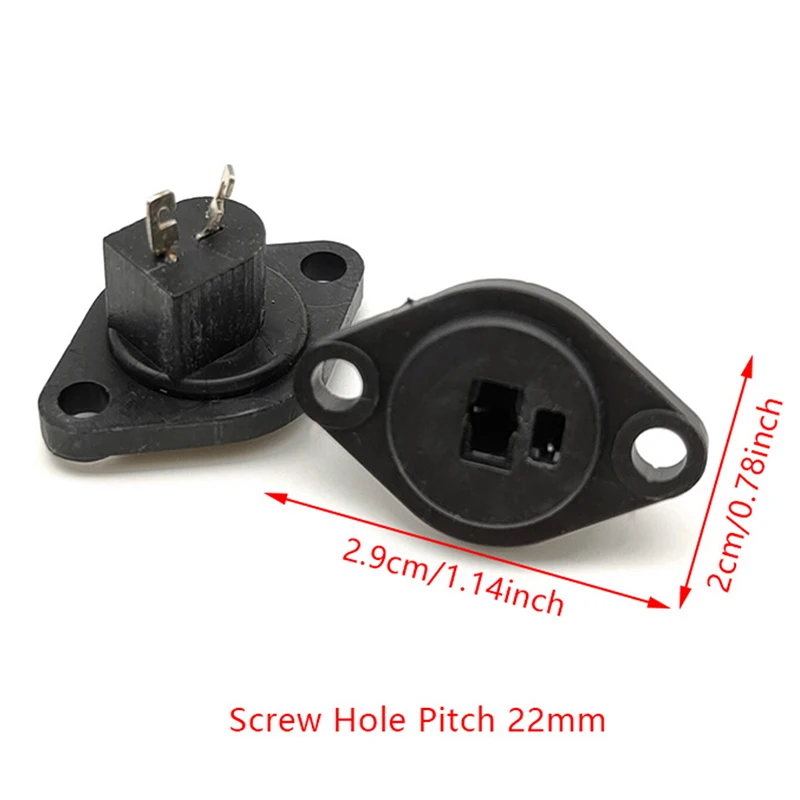 2-Pin Din Speaker Plugs HiFi Connector Screw Type GRUNDIG B&O Leak