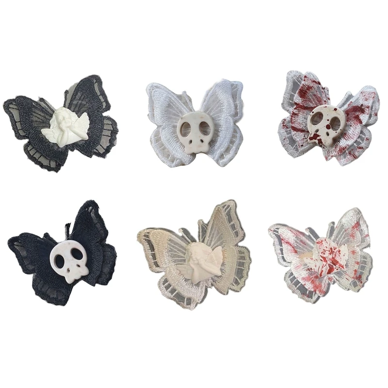 Gothic Angel Butterfly Steampunk Hairpin Headdress