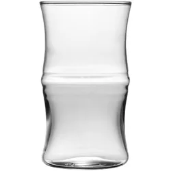 Bamboo - Inspired Large Capacity Clear Glass Mug - 417ml (Bamboo - joint)