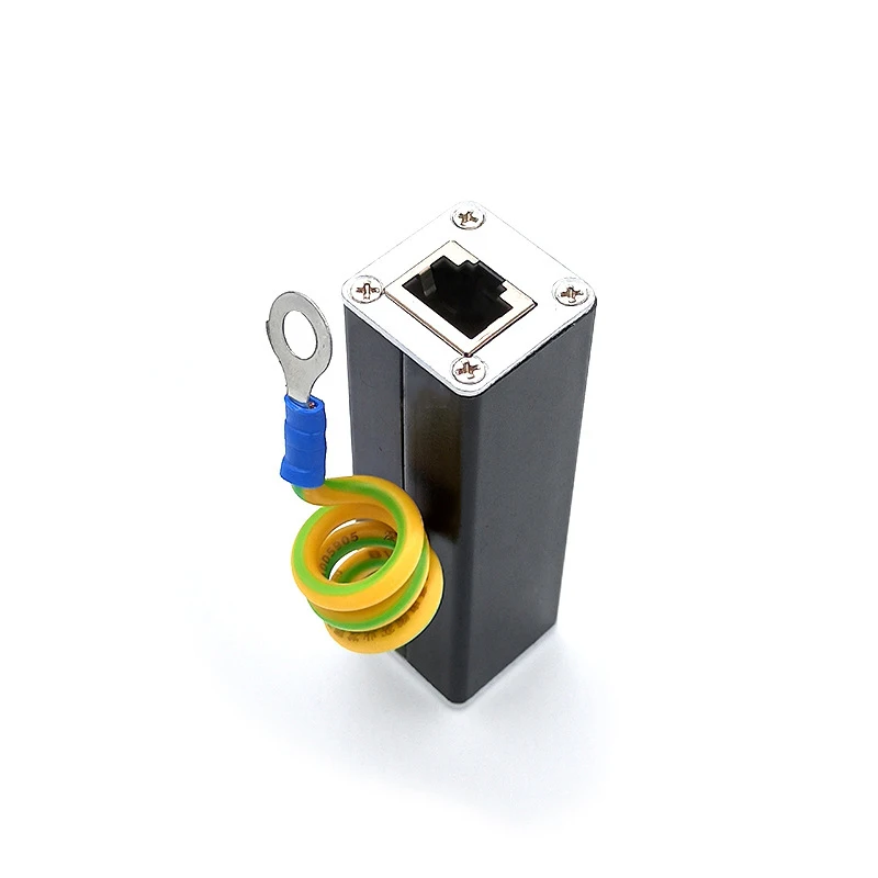 Surge Protective Device for Network Camera CCTV Video SPD 100M IPC RJ 45 Lightning Protection