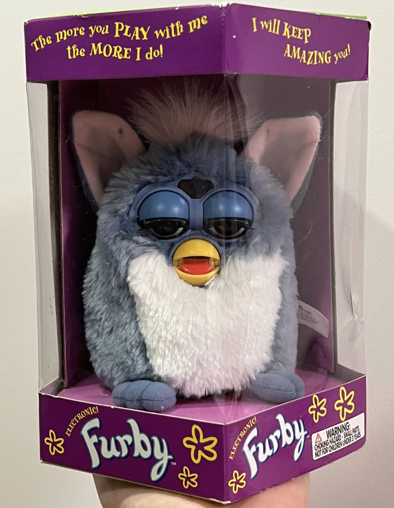 Original Old Furby 1998 Collector's Gift Retro Furby 1999 Rare