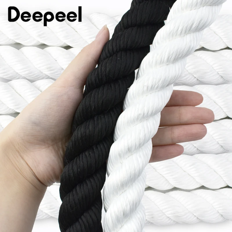 

1 метр Deepeel, 25-50 мм, яркий аксессуар для скалолазания на открытом воздухе, тренировочный шнур, нейлоновые веревки, аксессуары для макраме
