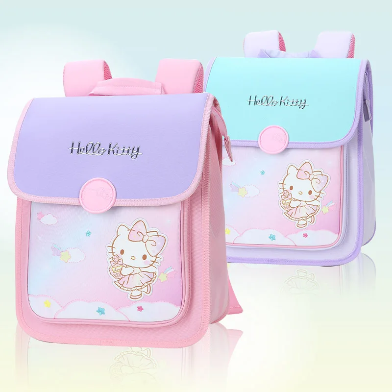 

Детский школьный ранец Miniso Hello Kitty для учеников 1-3 классов, легкий детский рюкзак для учебников с рисунком