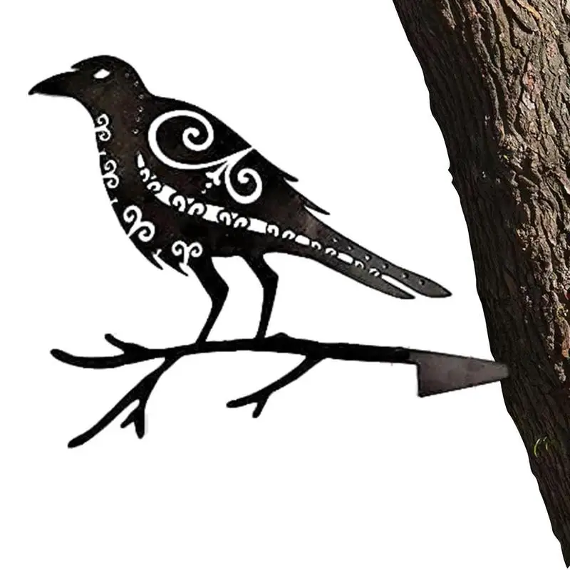 

Metal Bird Silhouette Bird On Branch Metal Tree Hummingbird Metal Bird Art Garden Decor Iron Yard Patio Ornament Birds Statue