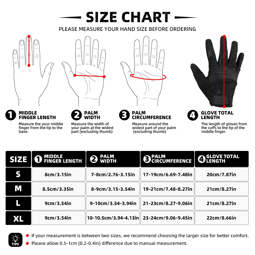 Breathable Tactical Gloves Driving Paintball Shooting Airsoft Combat Work Sports Touch Screen Protective Full Finger Glove Men