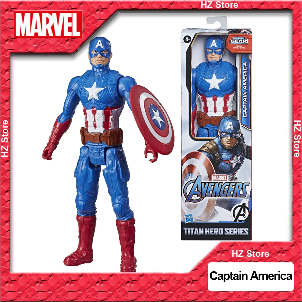 Y Marvel Avengers Titan Hero Series Blast Gear Captain America Action Figure E7877