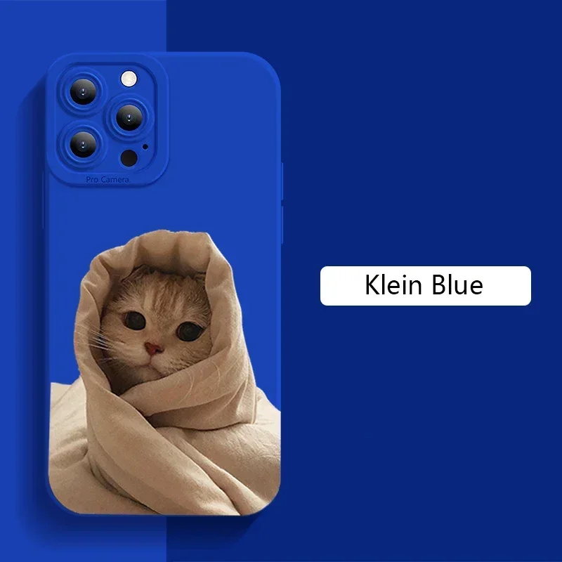 آيفون 15 برو ماكس حافظة الكرتون متعة القط كلب جراب...