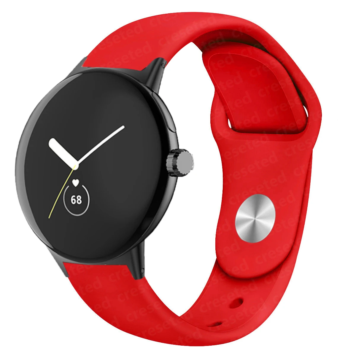 Sport Silicone Strap for Smartwatch - Durable Wristband in Dynamic Colors