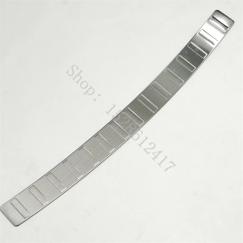 Rear Trunk Bumper Protector Rear Scuff Plate Door Sill Car Accessories For Skoda Octavia A7 2015