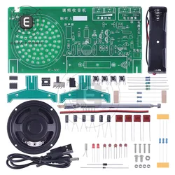 Enhanced FM Radio DIY Kit with Power Amplifier and Integrated Circuit (DIY KIT)