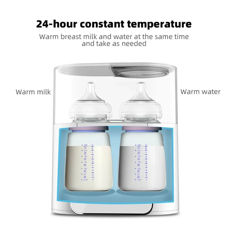 Baby Feeding Bottle Warmer Multi Function Fast Baby Food Heater Baby Milk Warmer Steriliser with Accurate Temp Control 5
