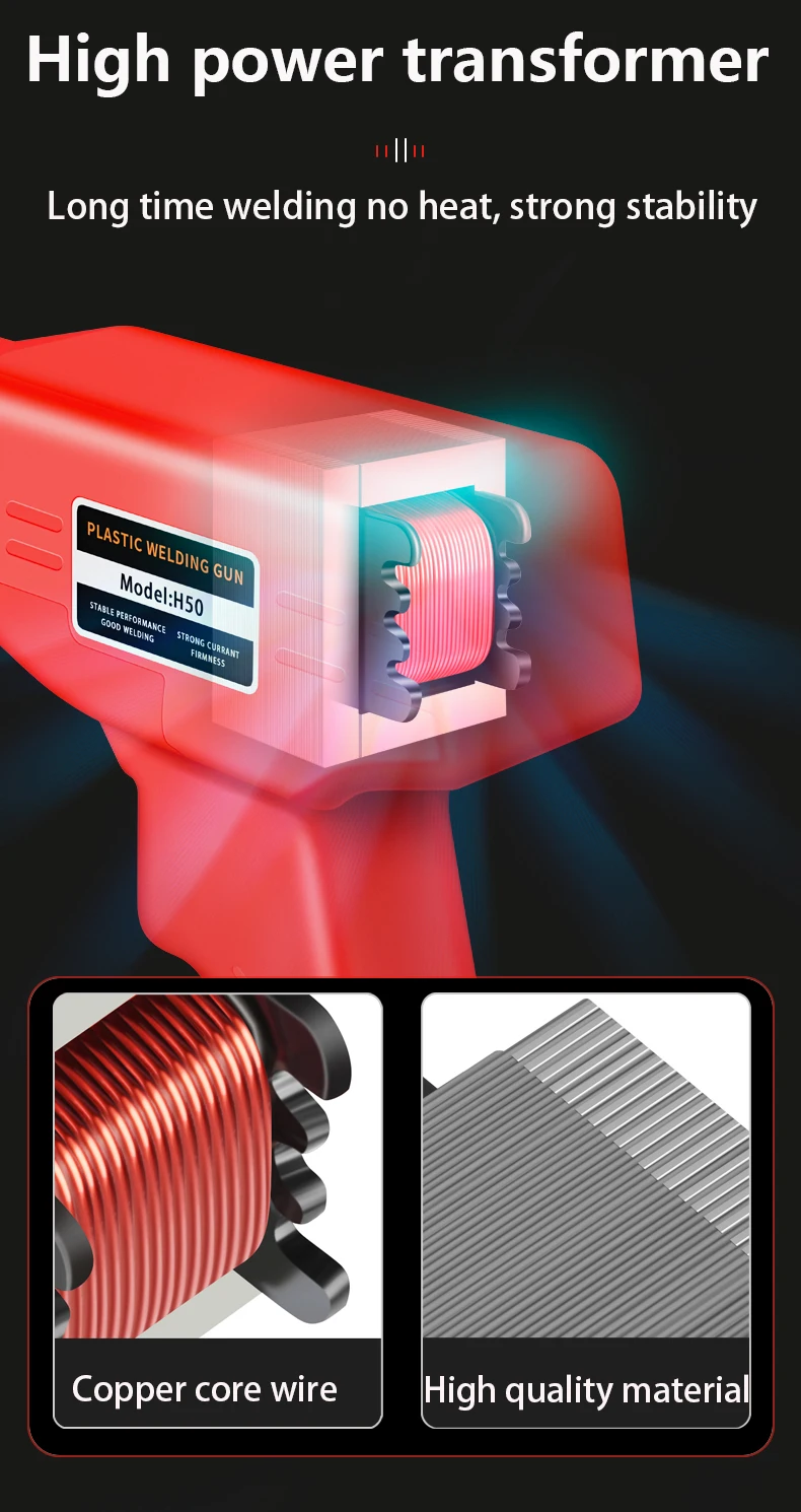 Varie attività di riparazione della plastica possibili con il kit