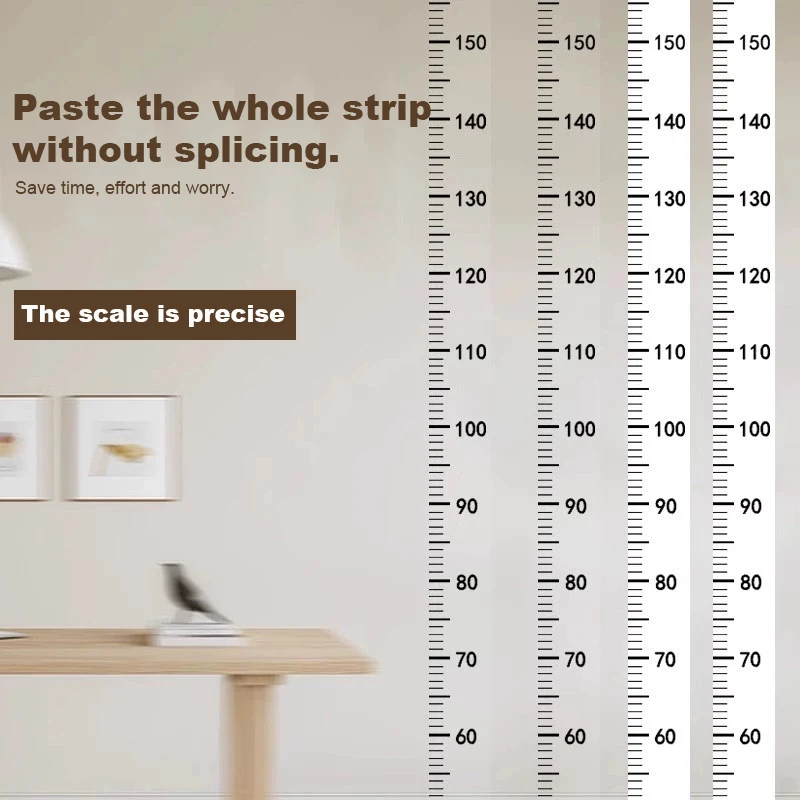 Height Measurement Wall Sticker 2026 0-2m Removable Without Damaging Walls Leaving Adhesive Accurate Ruler