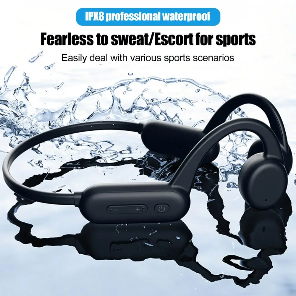 

Наушники с костной проводимостью, безопасные неинвазивные наушники, водонепроницаемые беспроводные наушники с костной проводимостью, Hifi шумоподавление звука