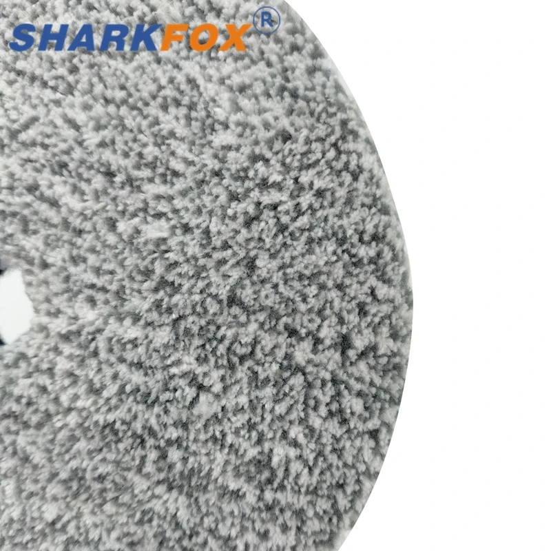 Sharkfox 5"(125mm) Microfiber Cutting Pads for Waxing Polishing Scratch Vortex Removal